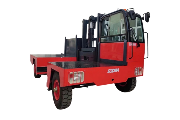 Empilhadeira Lateral a Diesel SOCMA HNS100 para Manipulação de Objetos Longos
